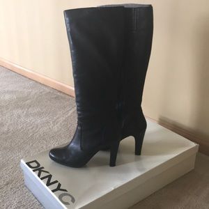 DKNYC Leather Boots